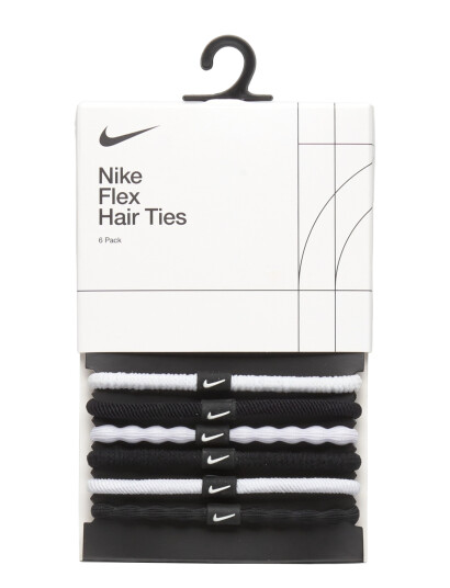 NIKE Equipment Nike Flex Hair Tie 6Pk Multi/patterned ONE SIZE NIKE Equipment Nike Flex Hair Tie 6Pk Multi/patterned ONE SIZE