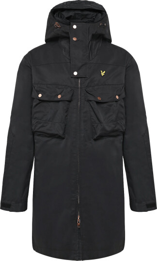 Lyle & Scott Waxed Guard Parka Black S
