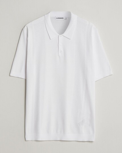 J.Lindeberg Reymond Knit Polo White
