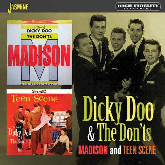 Dicky Doo & The Don'Ts Madison/Teen Scene CD