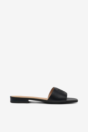 Ralph Lauren Lauren Sandal Smooth Calf everley Sld sn sli Svart