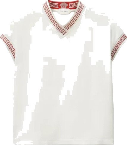 Versace Dame Topper Hvit L,