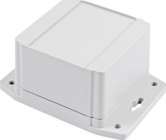 Hammond Electronics 1555EF42GY 90 × 90 × 62 mm ABS Lysegrå Kabinett