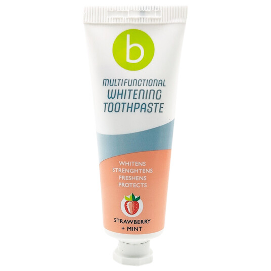 Whitening Tannkrem Beconfident Strawberry + Mint 25 ml.