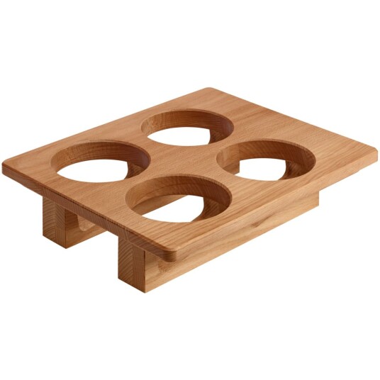 VEGA Overdel for bestikkholder GN 1/2; 32.5x26.5x7.2 cm (LxBxH); Bøk; Rektangulær