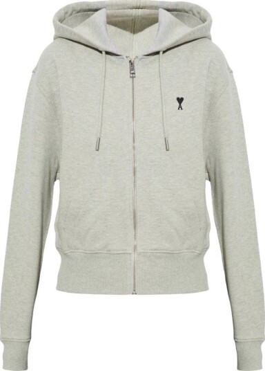 Ami Paris Dame Gensere & Hettegensere Grå 2XS,