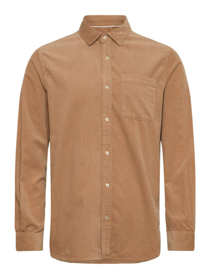 Scotch & Soda Regular-Fit Corduroy Shirt - Beige - S Scotch & Soda Regular-Fit Corduroy Shirt - Beige - S