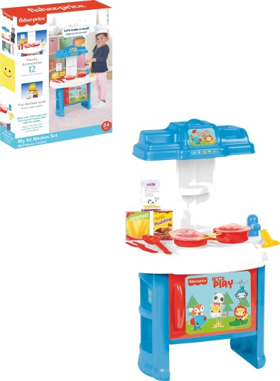 Toyrock Fisher-Price My First Kitchen - Blue - ONE SIZE