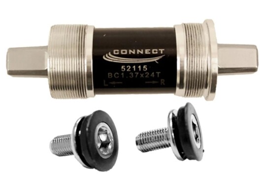 Connect Bottom bracket Steel body Aluminium cups Square axle 119 mm BSA
