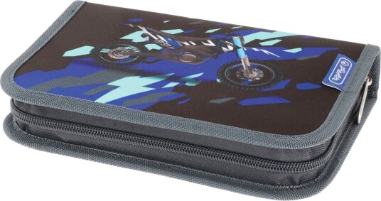 Herlitz Square Pennal 21,5x9,5x6cm Just Black