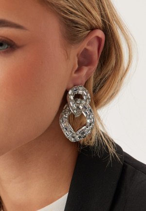 BY JOLIMA Sparkle Crystal Earring silver Onesize BY JOLIMA Sparkle Crystal Earring silver Onesize