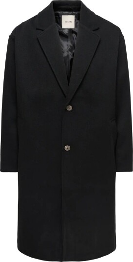 ONLY & SONS Onsstanley Coat Otw   BLACK   M