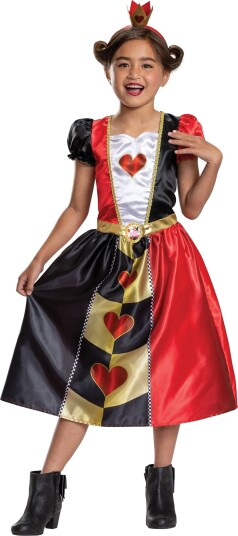 Jakks Pacific Disguise Disney Dronning Hjerter Dame Barn Kostyme X-Small 144649M-EU-6