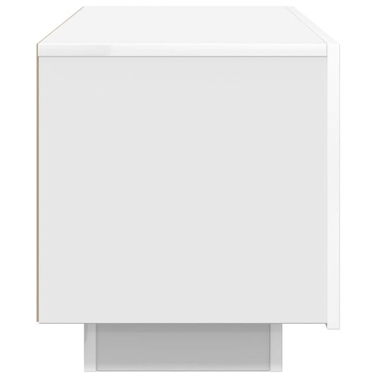 vidaXL TV-benk hvit 100x35x40 cm sponplate