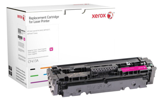 XEROX MAGENTA BLEKKPATRON. TILSVARER HP CF413A. KOMPATIBEL MED HP COLOR LASERJET PRO MFP M477,