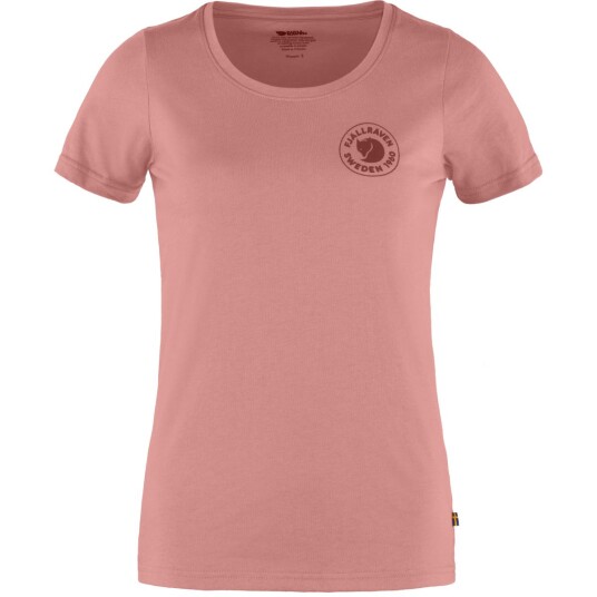 Fjellreven  1960 Logo T-Shirt W Dame, 300 Dusty Rose, XS