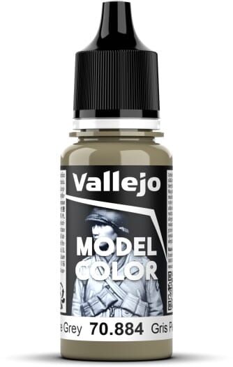 Vallejo Modellfarge Stone Grey 70.884 17ml Grå Matte Vallejo Modellfarge Stone Grey 70.884 17ml Grå Matte
