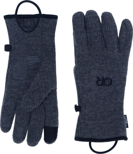 Outdoor Research Women"s Flurry Sensor Gloves Charcoal, L