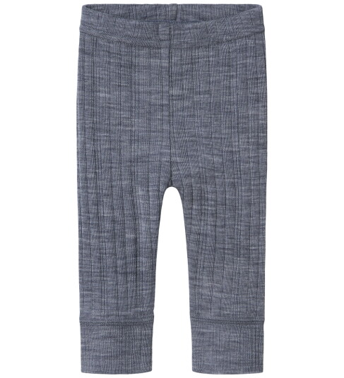 Name It NBMWang Wool Needle leggings baby Folkstone Gray