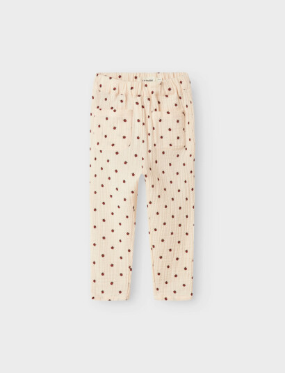 Lil"Atelier Nmflilia Loose Pant Lil - Cream - 122