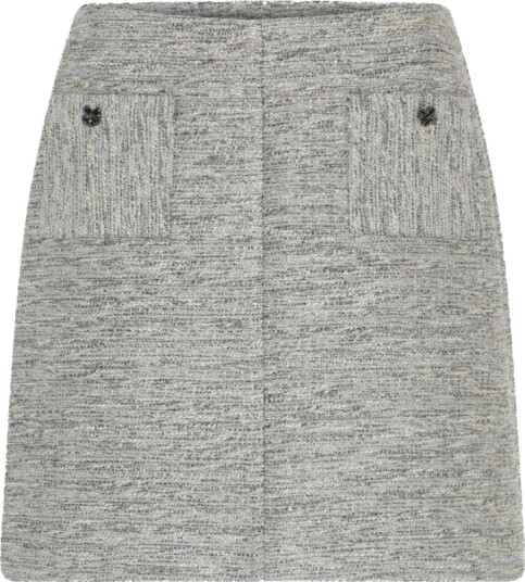 Bruuns Bazaar Dame Skjørt Grå S, Bruuns Bazaar Dame Skjørt Grå S,