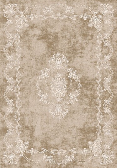 Wilton teppe Taknis lys beige Størrelse: 130 x 190 cm