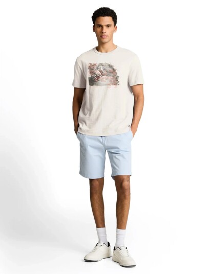 Tom Tailor Photoprint  T Shirt   Cream   M