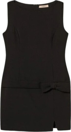 Twinset Dame Kjoler Svart S,