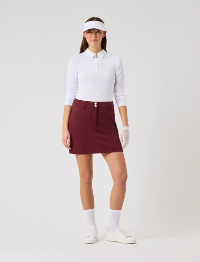 Daily Sports Woven Skort 42 Cm   Burgundy   40