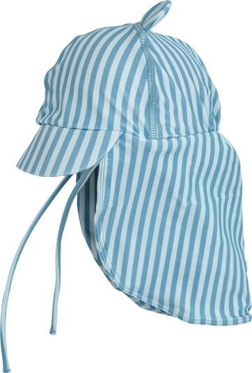 Huttelihut Sun Hat W. Ears Upf 60+ Blue 40\0 3M Huttelihut Sun Hat W. Ears Upf 60+ Blue 40\0 3M