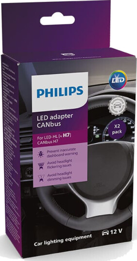 Philips Canbus motstand til H7 12v