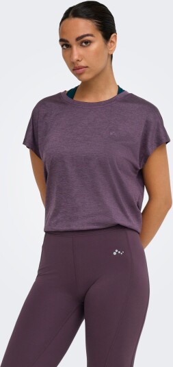 Only Play Onpaub Core On Ss Loose Bat Tee   Purple   XS