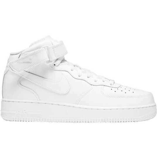 Nike Air Force 1 MID '07 Herre White/White 44.5
