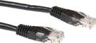 ACT Nettverkskabel Cat5E UTP 5,0 m Sort