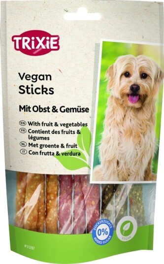 Trixie Vegan Sticks med frukt og grønnsaker 100 g