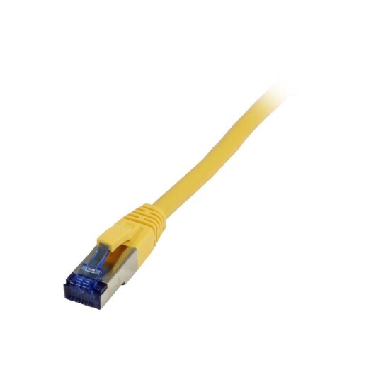 Synergy RJ45 Nettverkskabel Cat6a S/FTP 0,5m Gul