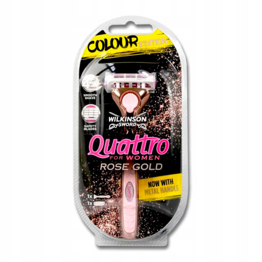 Wilkinson Quattro Women Razor Rosegold Wilkinson Quattro Women Razor Rosegold