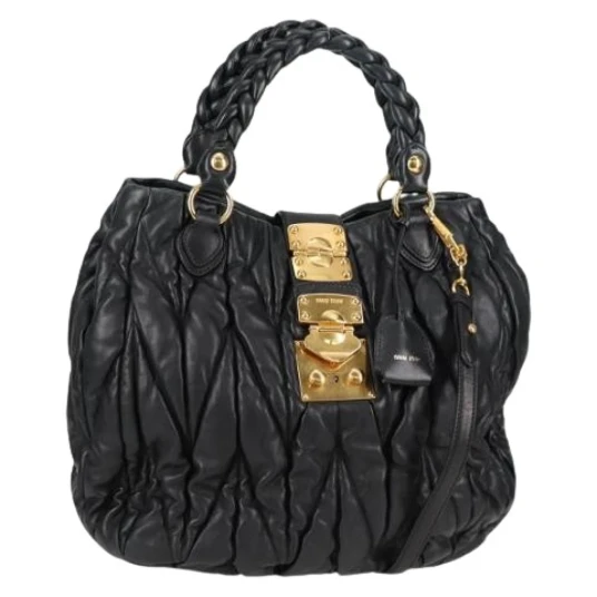 Miu Miu Dame Svart