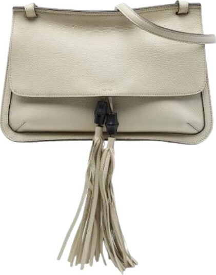Gucci Vintage Dame Pre owned Beige ONE SIZE,