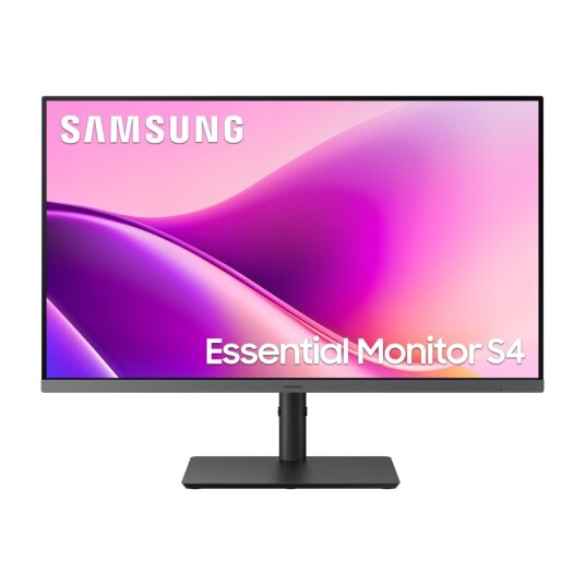 Samsung Essential S4 27" Full HD IPS Skjerm med USB-C Sort Samsung Essential S4 27" Full HD IPS Skjerm med USB-C Sort