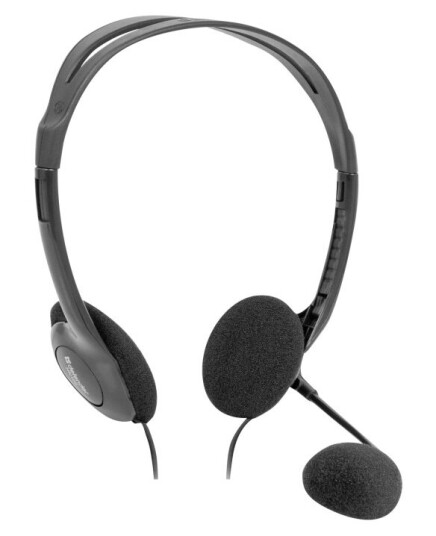 Defender Aura Hn-102 - Hodesett - On-Ear - Kablet - Svart