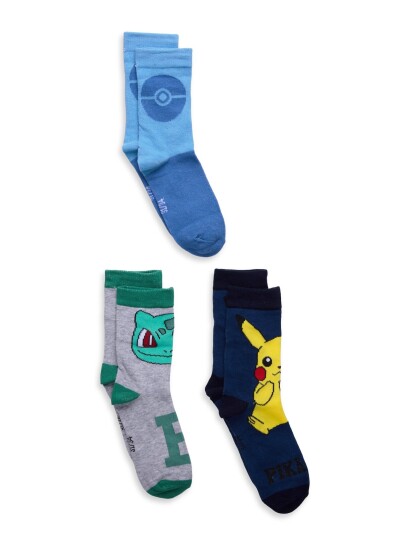 Pókemon Socks Multi/patterned 23/26 Pókemon Socks Multi/patterned 23/26