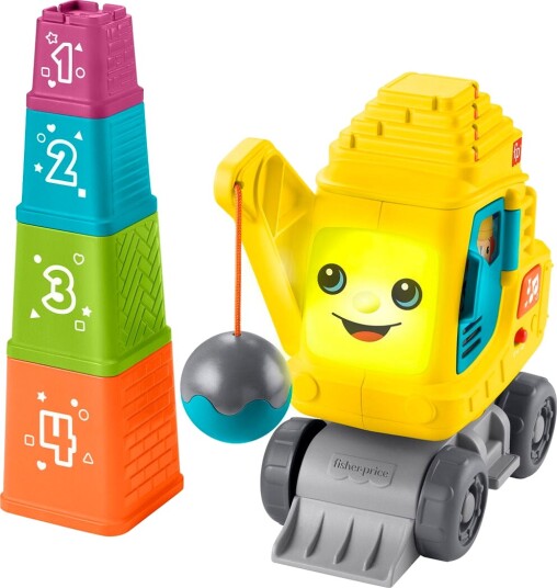 Fisher Price Telle og stable kran JFF16 Fisher Price Telle og stable kran JFF16
