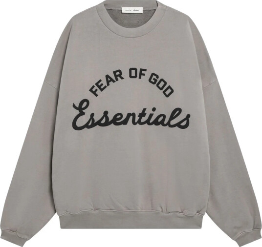 Fear Of God Herre Gensere & Hettegensere Grå M,