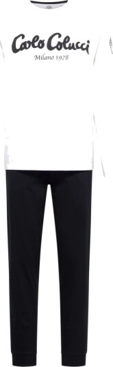 Carlo Colucci Herre Natt og Loungeklær Hvit 2XL, Carlo Colucci Herre Natt og Loungeklær Hvit 2XL,
