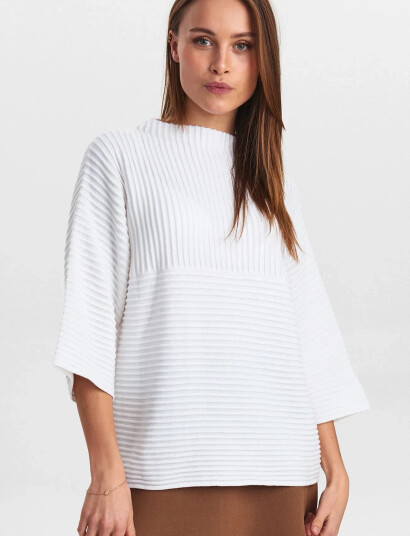 Nümph Nuirmelin O-Neck Pullover-Noos - Cream - XS Nümph Nuirmelin O-Neck Pullover-Noos - Cream - XS