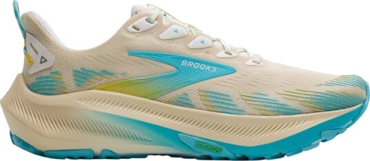 Brooks Ghost Trail Terrengløpesko Dame Beige/Turkis 39 Brooks Ghost Trail Terrengløpesko Dame Beige/Turkis 39