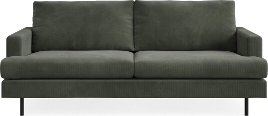 Menard Compact 3 seters Manchestersofa Mørk grønn