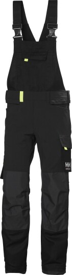 Helly Hansen Workwear Oxford 4x Hh Connect 77504 999 Snekkerbukse Svart Mork Gra Svart Morkgra