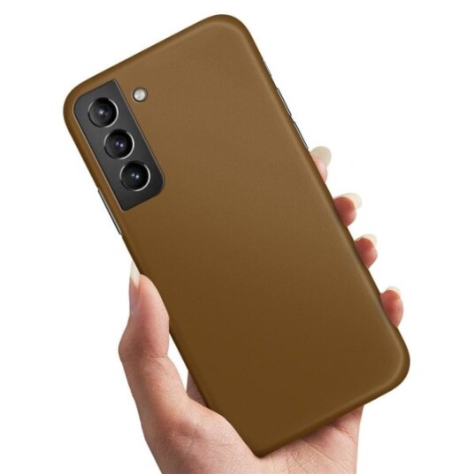 Samsung Galaxy S21 - Deksel/Mobildeksel Brun Brown